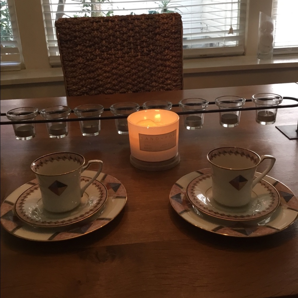 SOLD! Tea for two! Romantic Set of Fine China - Picture 1 of 8